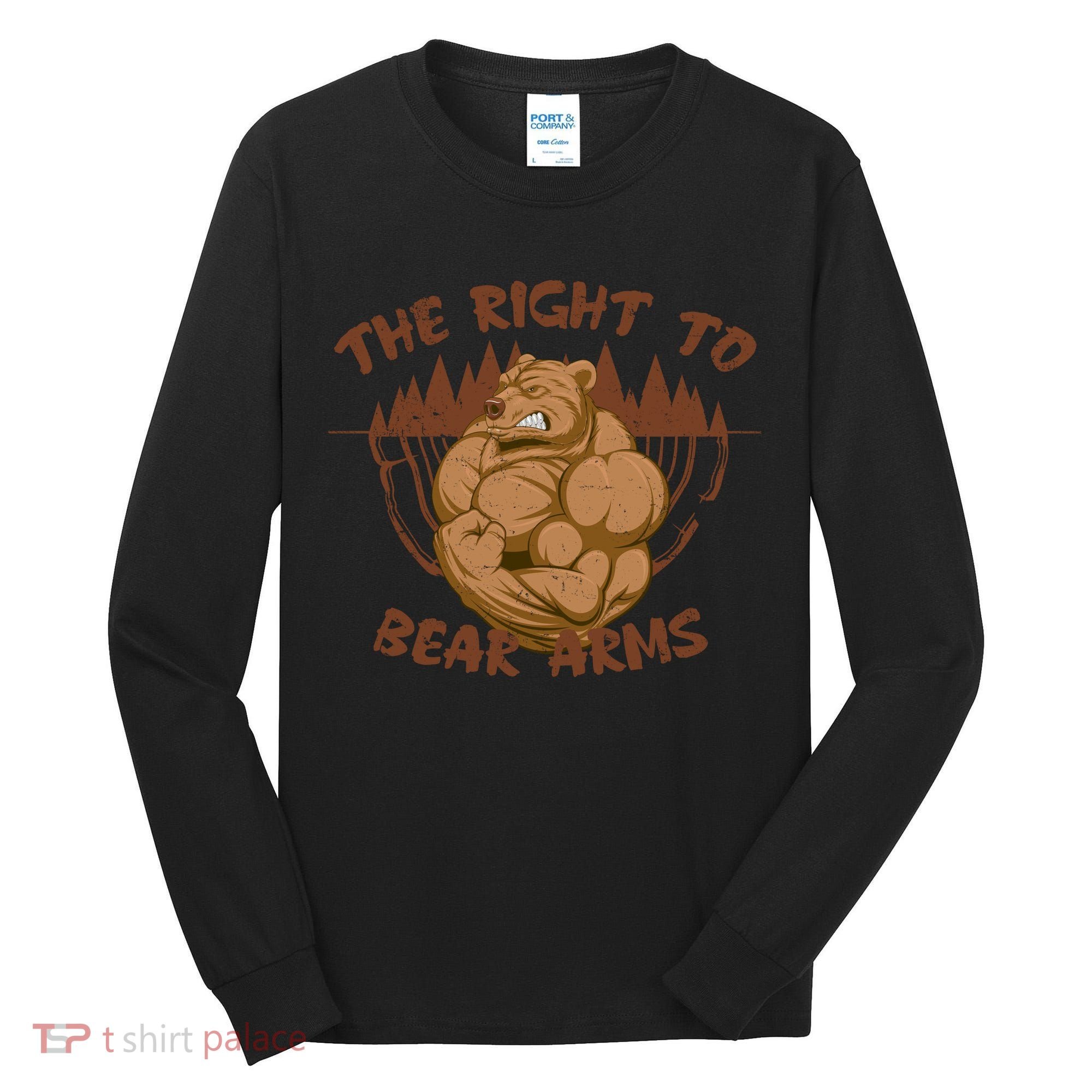 The Right To Bear Arms Tall Long Sleeve Shirt