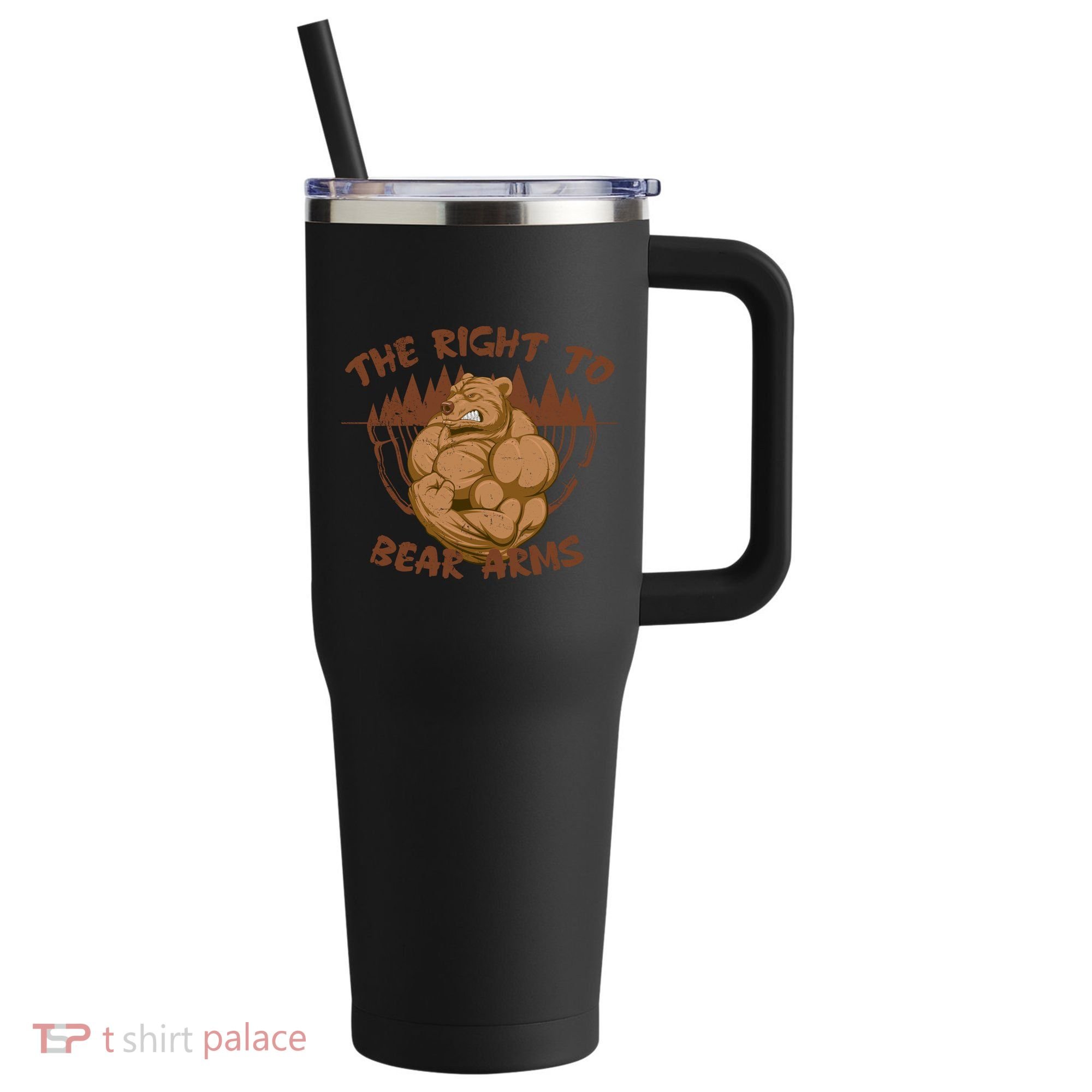 The Right To Bear Arms 40oz Vacuum Insulated Stainless Steel Travel Tumbler