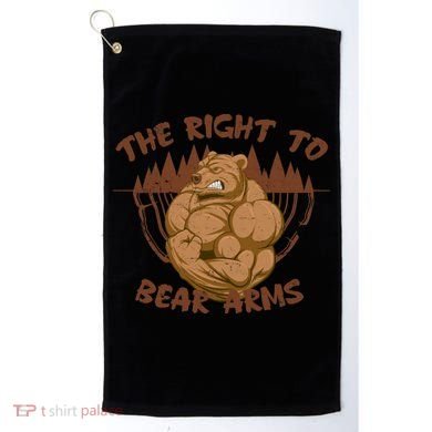 The Right To Bear Arms Golf Towel