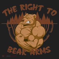The Right To Bear Arms Golf Towel thumb 3