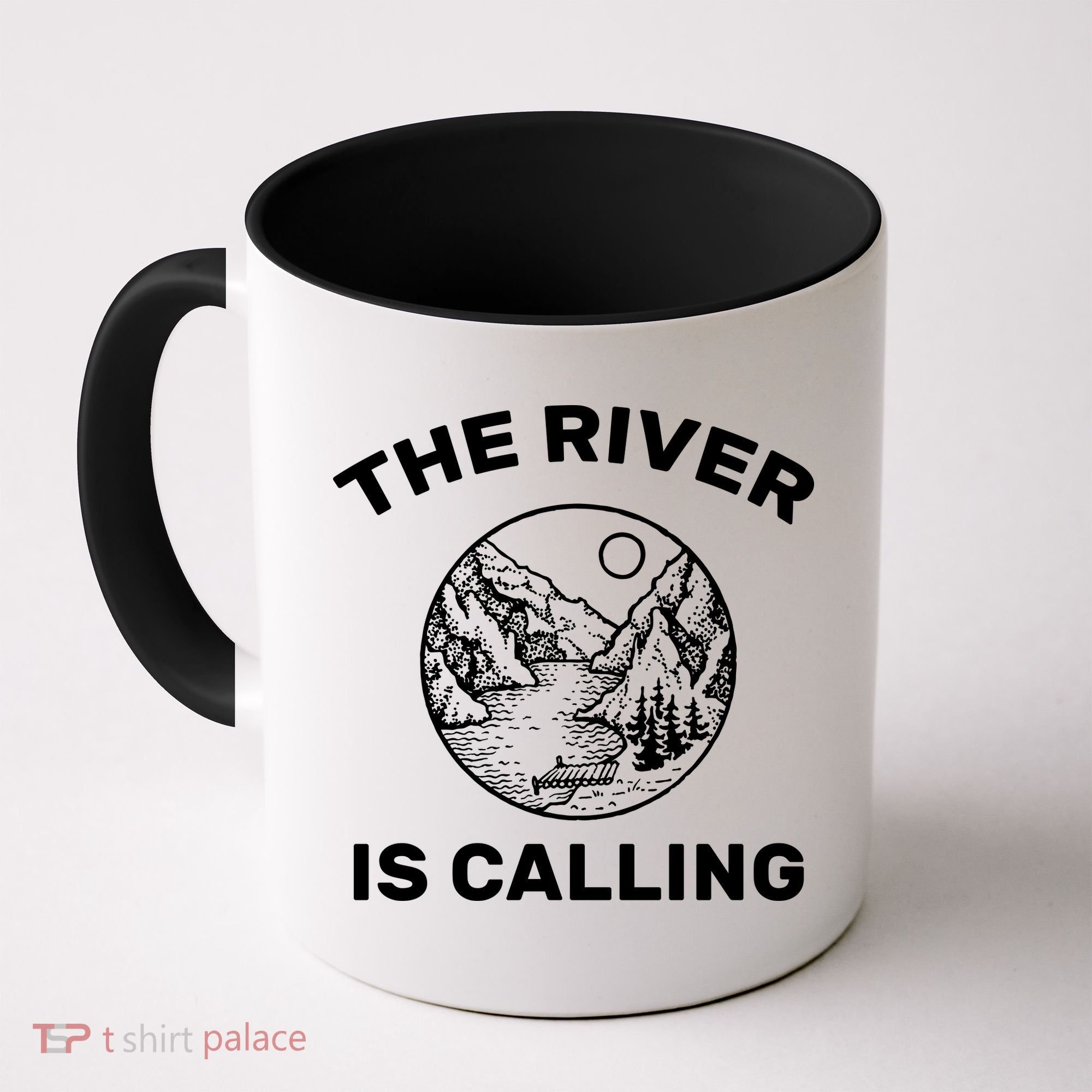 The River Is Calling  Coffee Mug
