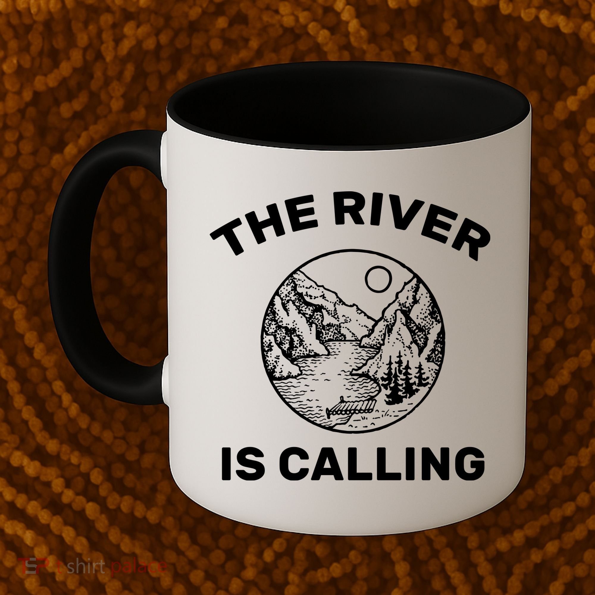 The River Is Calling  Coffee Mug
