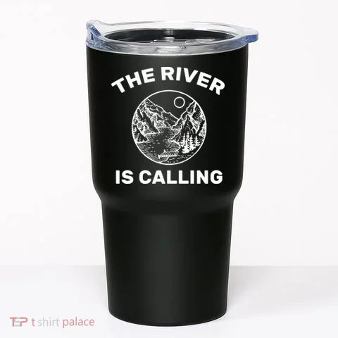 The River Is Calling Tumbler in the selected color