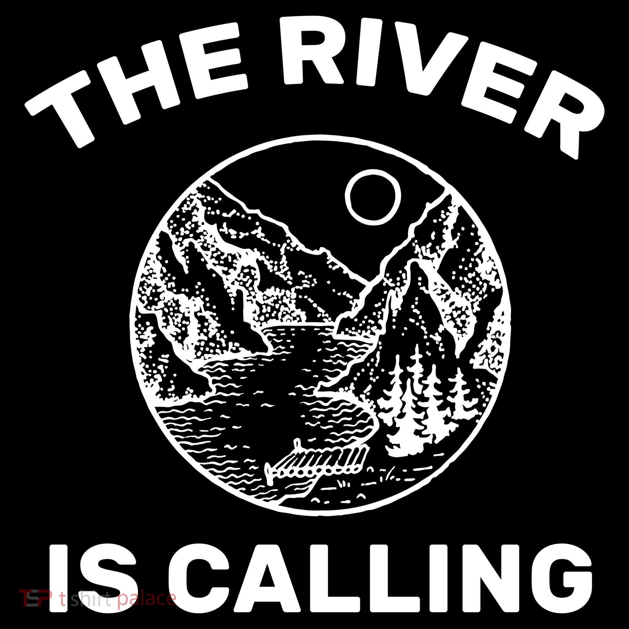 The River Is Calling  Ornament
