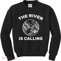 The River Is Calling  Kids Sweatshirt thumb 0