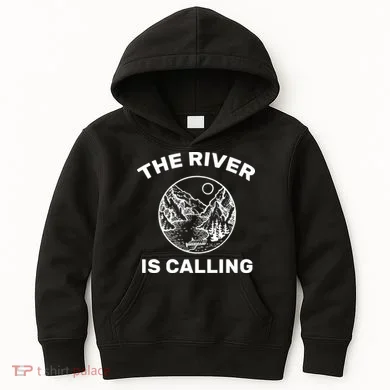The River Is Calling Kids Hoodie