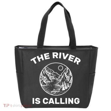The River Is Calling  Tote Bag