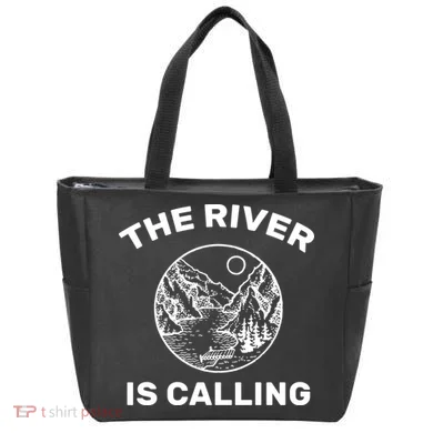 The River Is Calling  Tote Bag
