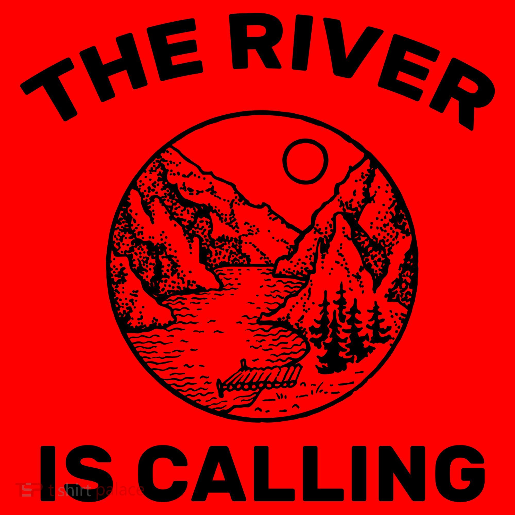 The River Is Calling  Santa Hat