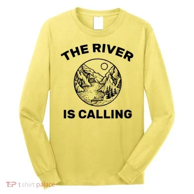 The River Is Calling Long Sleeve Shirt