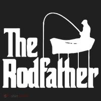 The Rod Father Funny Fishing Dad Women's Sweatshirt thumb 2