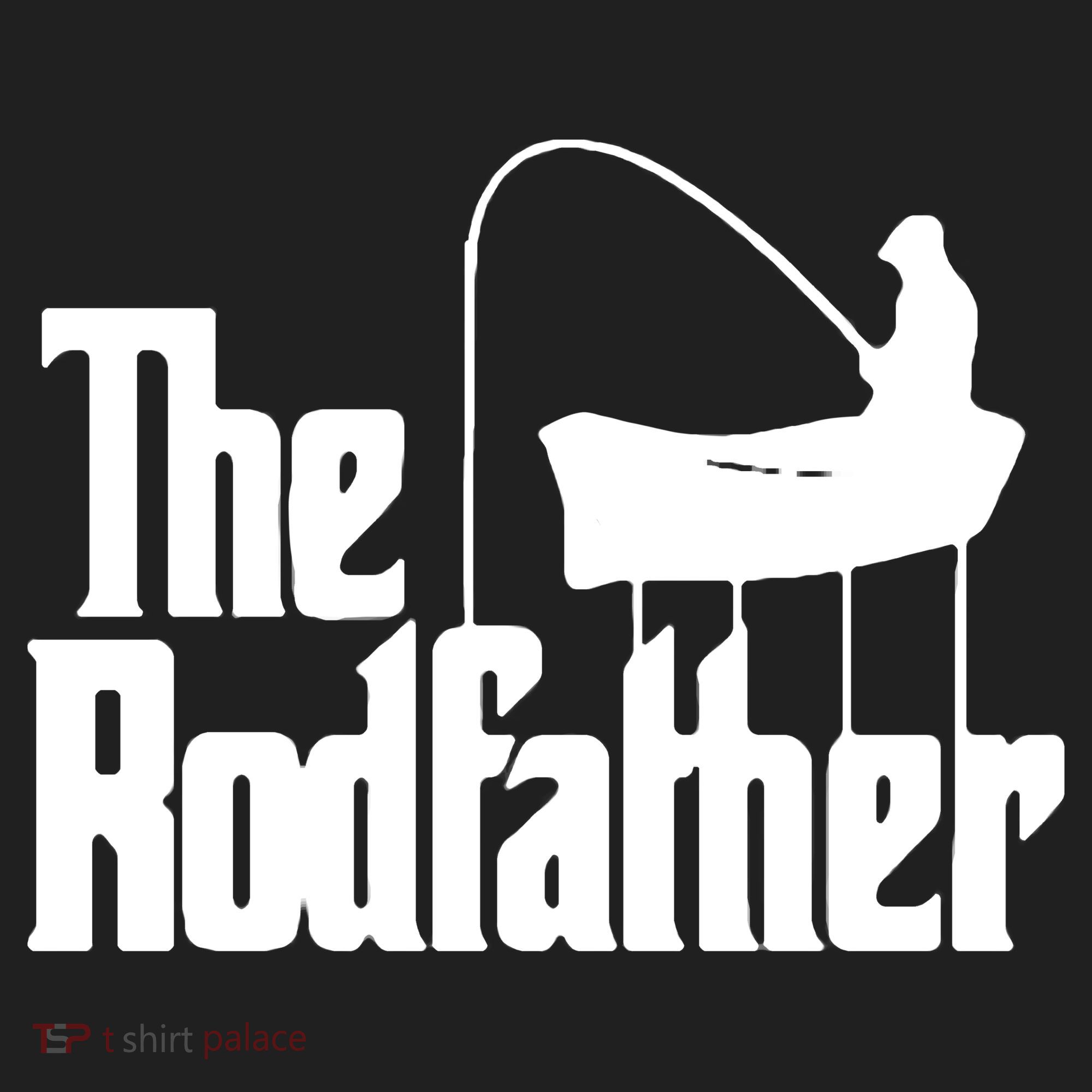 The Rod Father Funny Fishing Dad Women's Sweatshirt