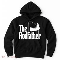 The Rod Father Funny Fishing Dad Hoodie thumb 0