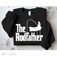 The Rod Father Funny Fishing Dad Sweatshirt thumb 2