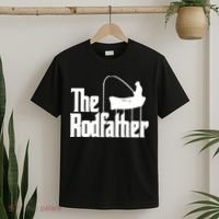 The Rod Father Funny Fishing Dad T-Shirt thumb 2