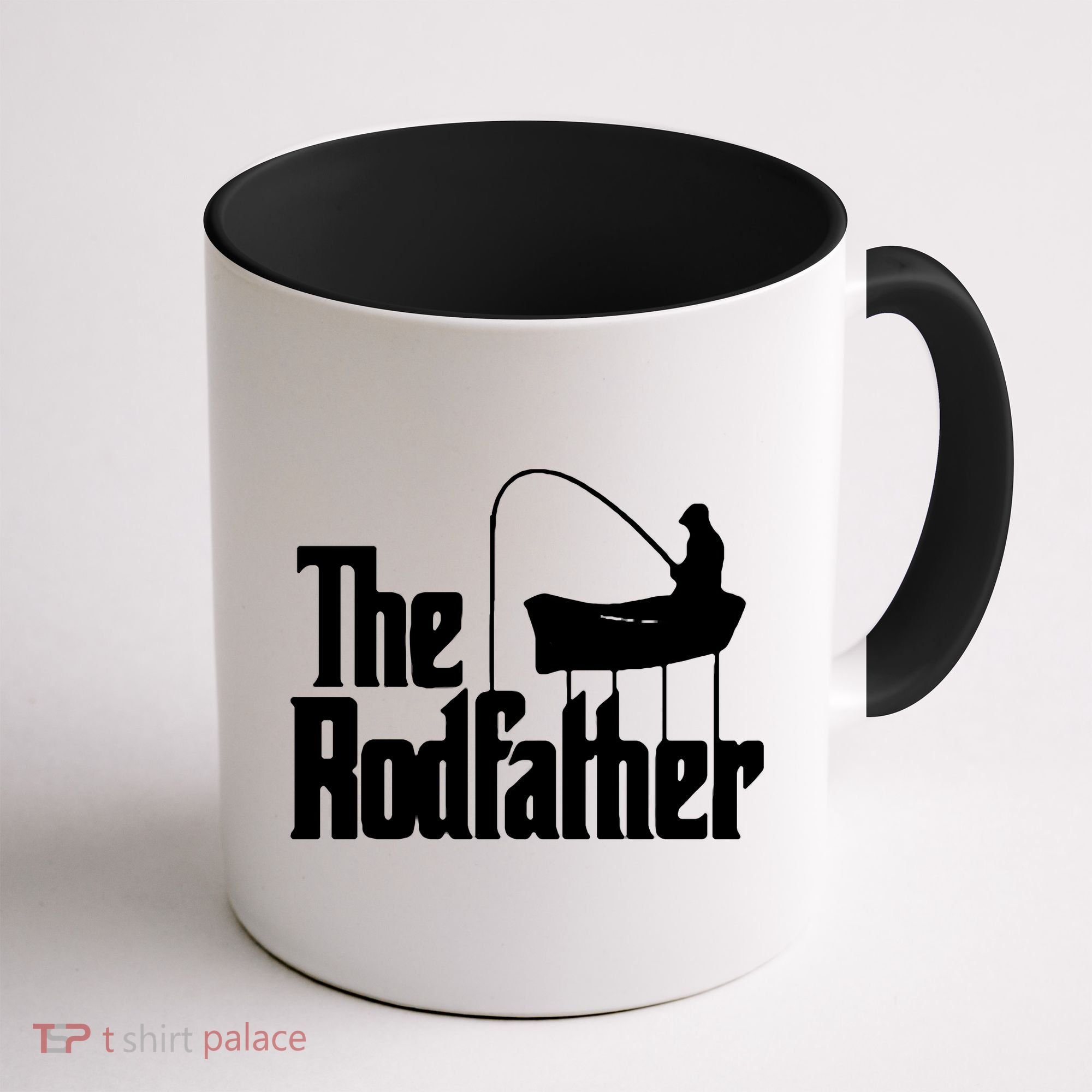 The Rod Father Funny Fishing Dad Coffee Mug