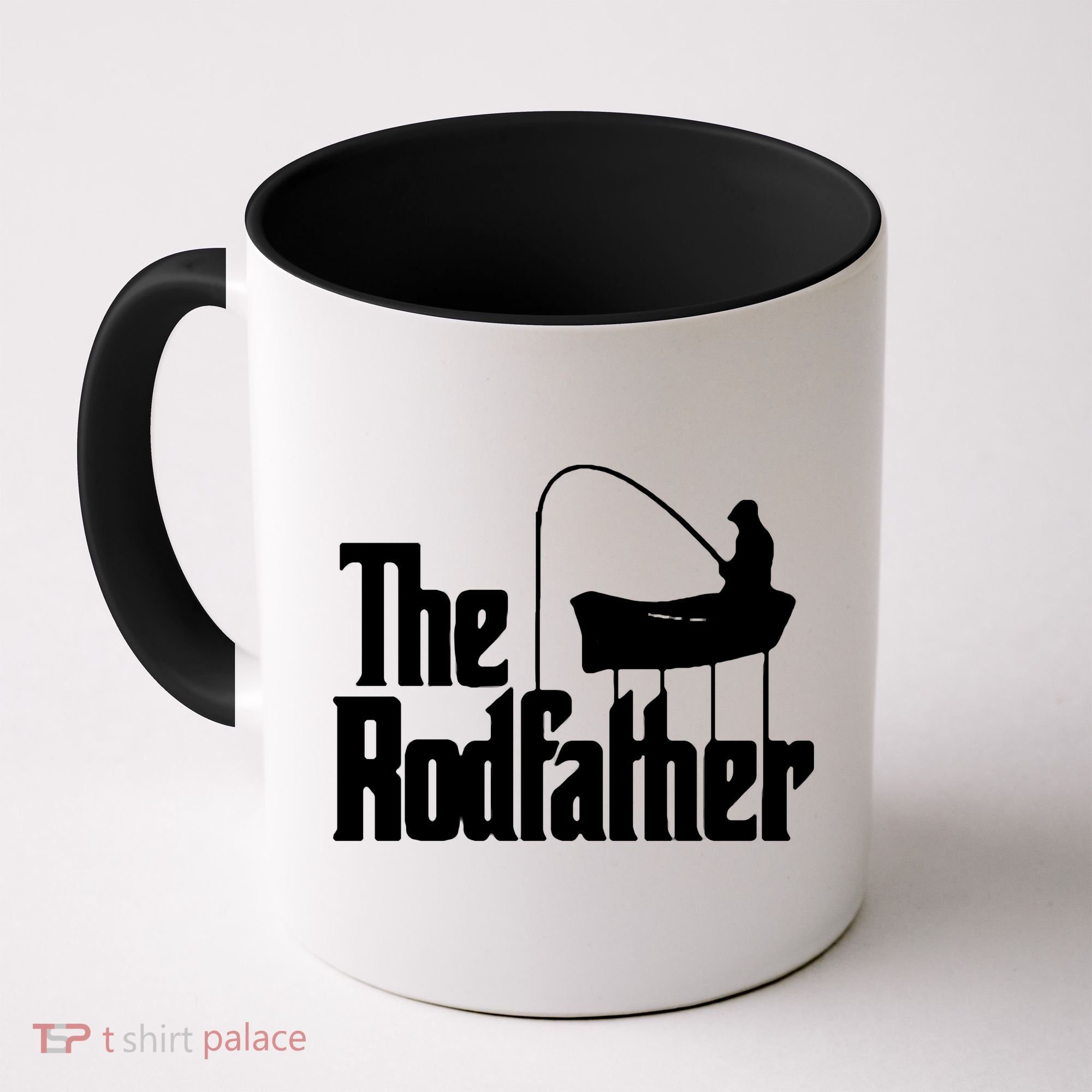 The Rod Father Funny Fishing Dad Coffee Mug