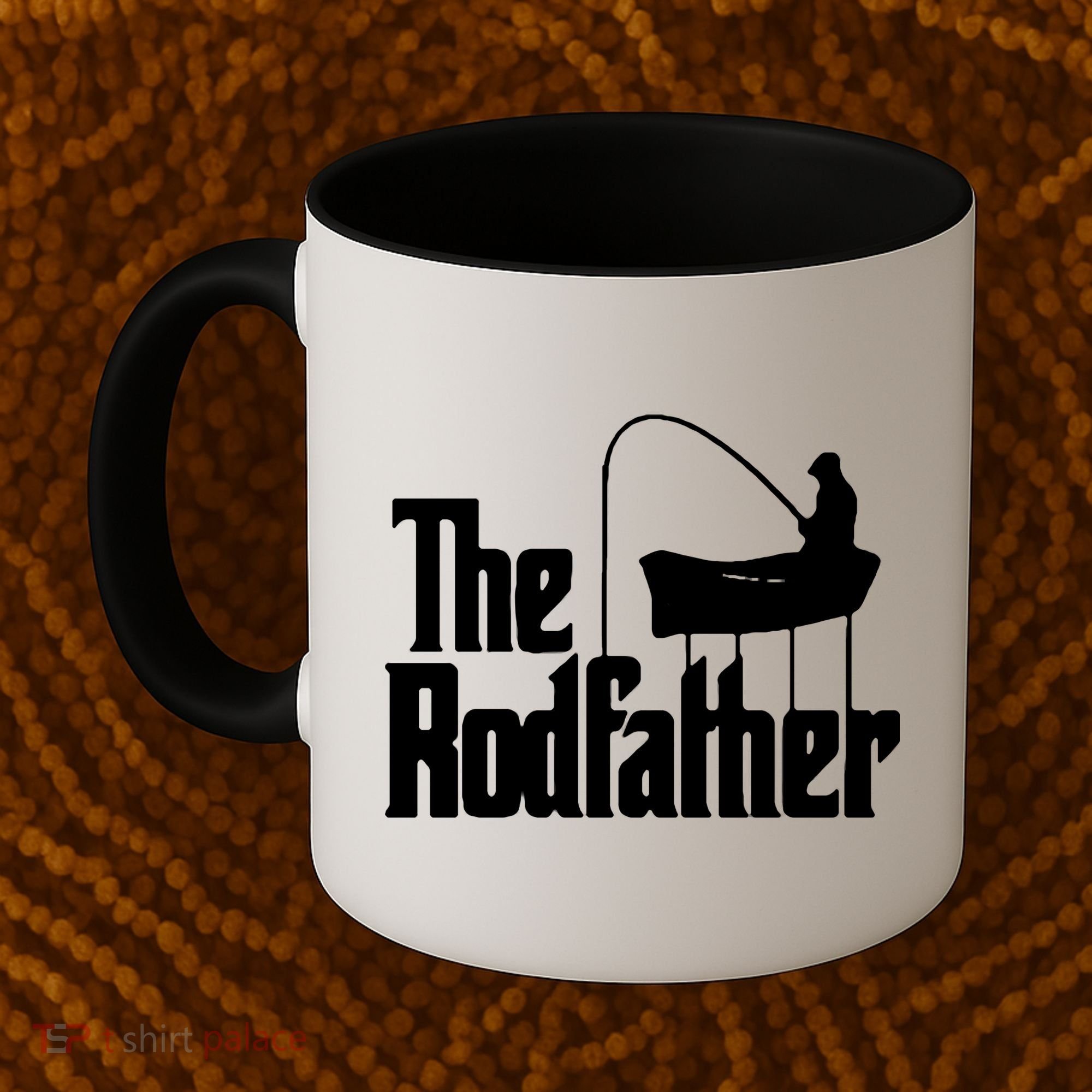 The Rod Father Funny Fishing Dad Coffee Mug