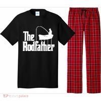 The Rod Father Funny Fishing Dad Pajama Set thumb 0