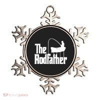 The Rod Father Funny Fishing Dad Ornament thumb 0