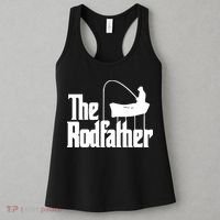 The Rod Father Funny Fishing Dad Women's Tank Top thumb 3