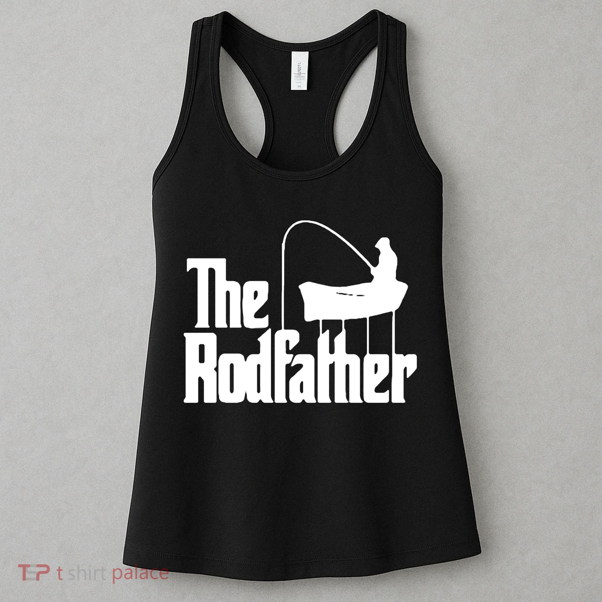 The Rod Father Funny Fishing Dad Women's Tank Top
