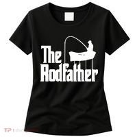 The Rod Father Funny Fishing Dad Women's T-Shirt thumb 0