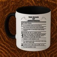 The Rules of Anesthesia Coffee Mug thumb 2