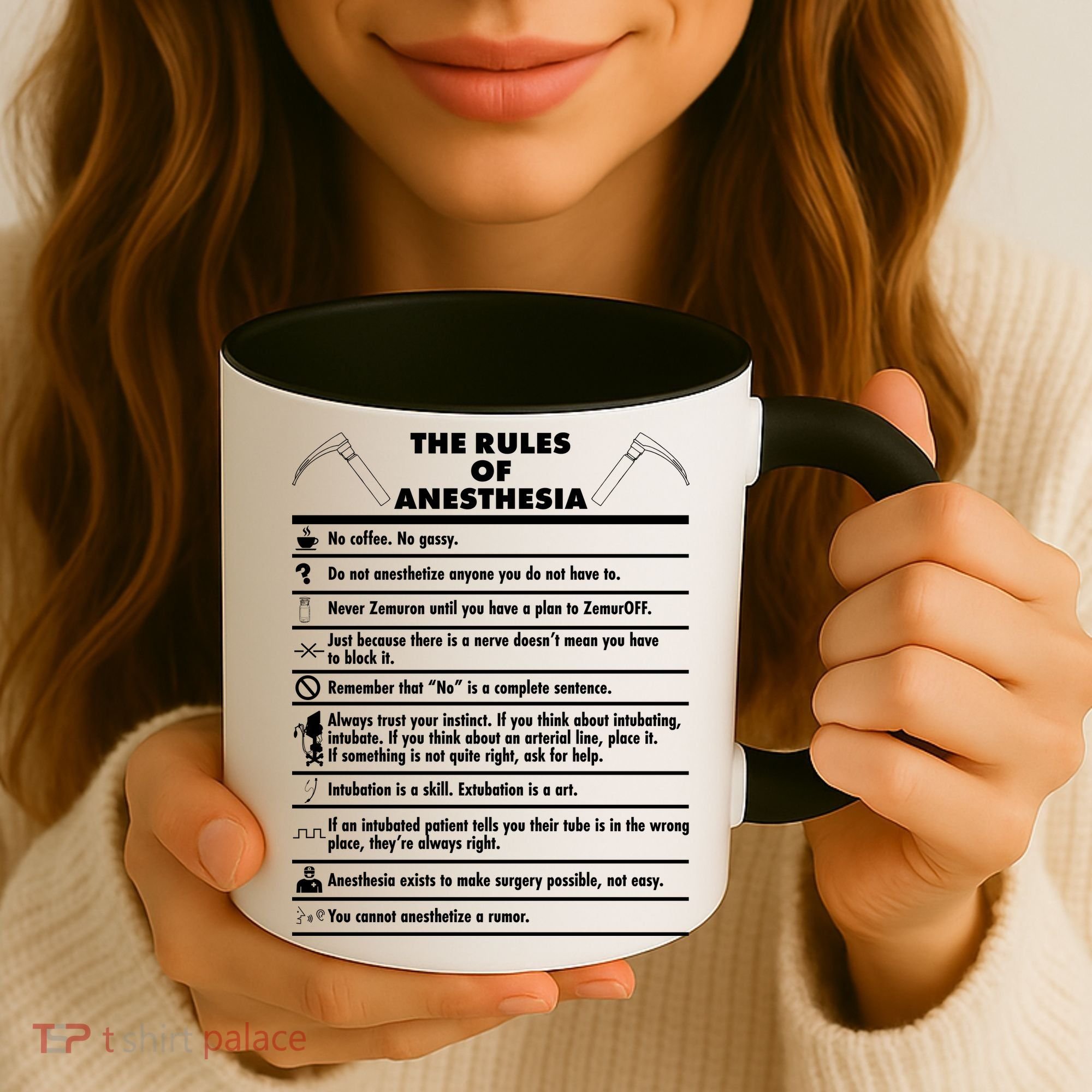 The Rules of Anesthesia Coffee Mug