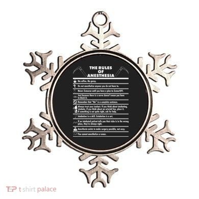 The Rules of Anesthesia Ornament