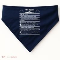 The Rules of Anesthesia USA-Made Doggie Bandana thumb 0