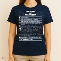 The Rules of Anesthesia T-Shirt thumb 4