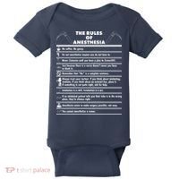 The Rules of Anesthesia Baby Bodysuit thumb 0