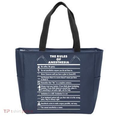 The Rules of Anesthesia Tote Bag