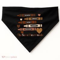 The Same Heart Inside USA-Made Doggie Bandana thumb 0