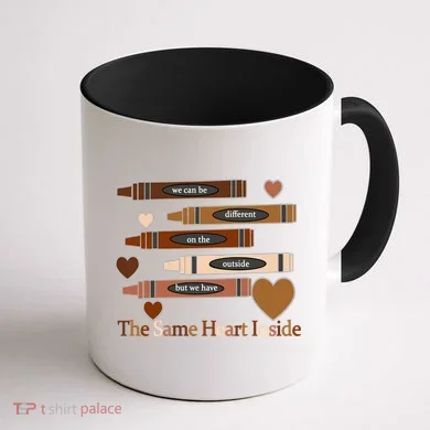 The Same Heart Inside Coffee Mug back