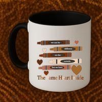 The Same Heart Inside Coffee Mug thumb 2