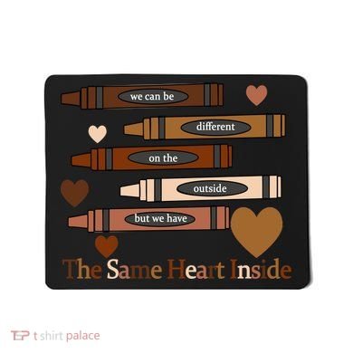 The Same Heart Inside Mousepad