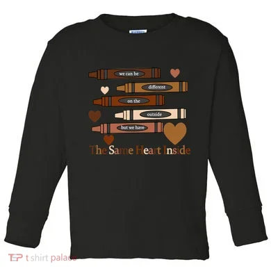 The Same Heart Inside Toddler Long Sleeve