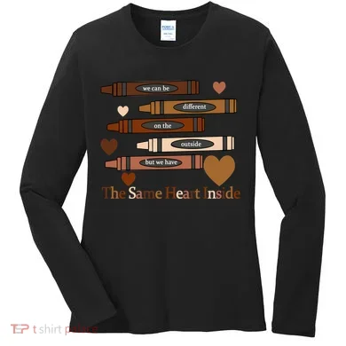The Same Heart Inside Women's Long Sleeve Shirt