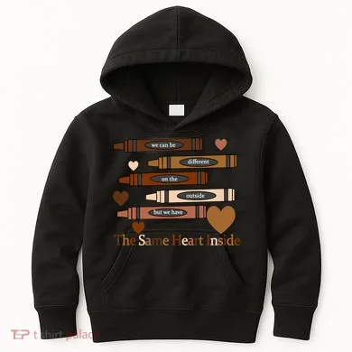 The Same Heart Inside Kids Hoodie