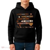 The Same Heart Inside Kids Hoodie thumb 4