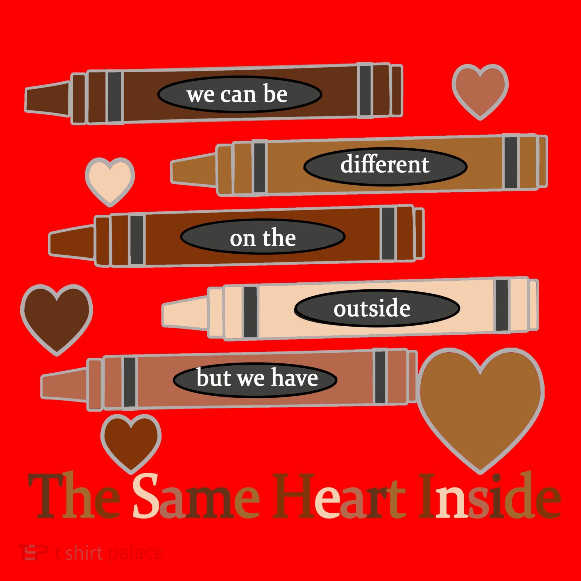 The Same Heart Inside Santa Hat