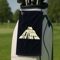 The Sarcasm Is Strong With This One Golf Towel thumb 2