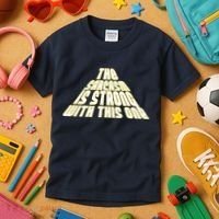 The Sarcasm Is Strong With This One Kids T-Shirt thumb 3