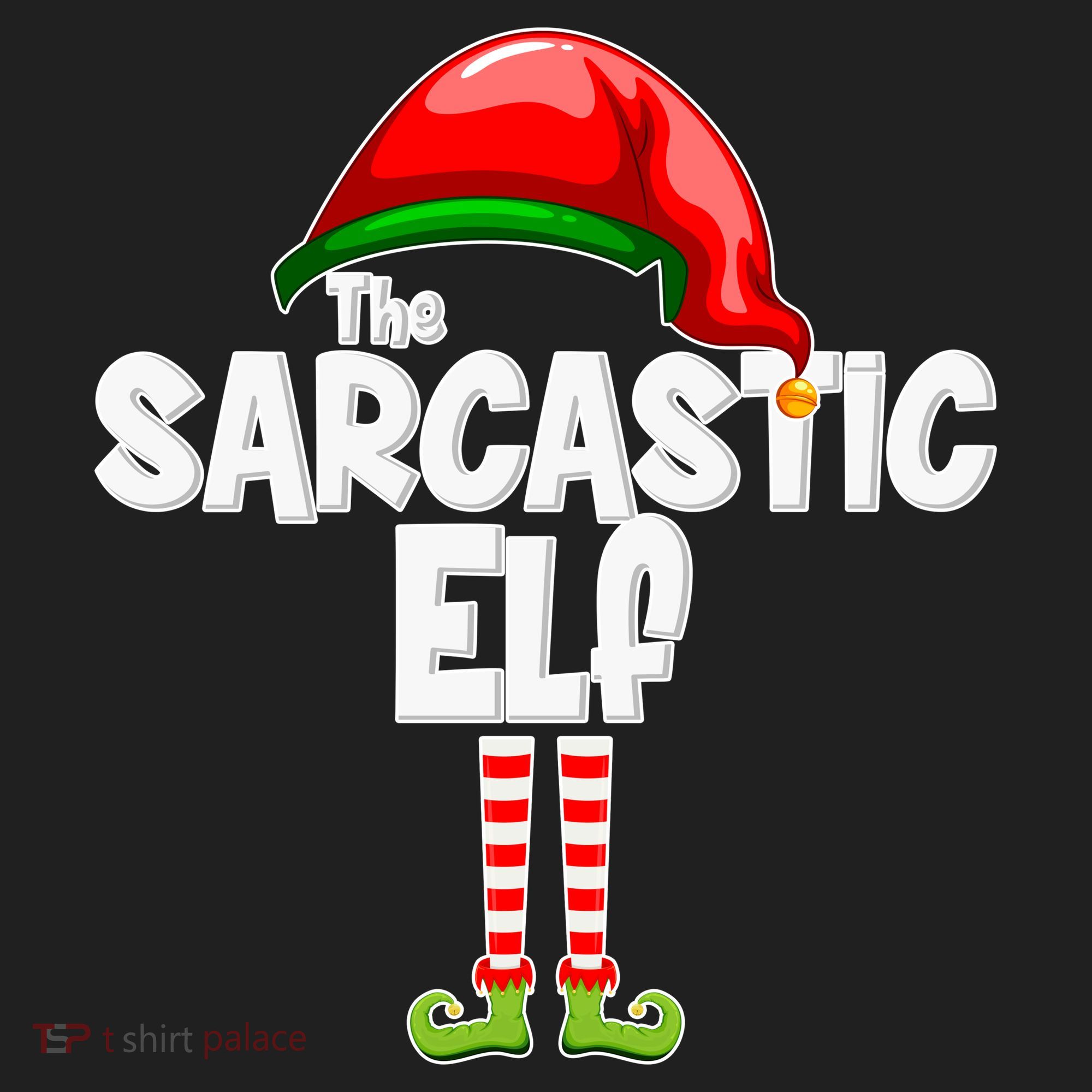 The Sarcastic Elf Matching Christmas Women's Sweatshirt
