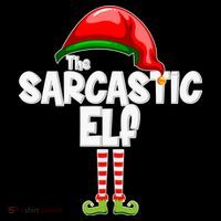 The Sarcastic Elf Matching Christmas Bucket Hat thumb 4