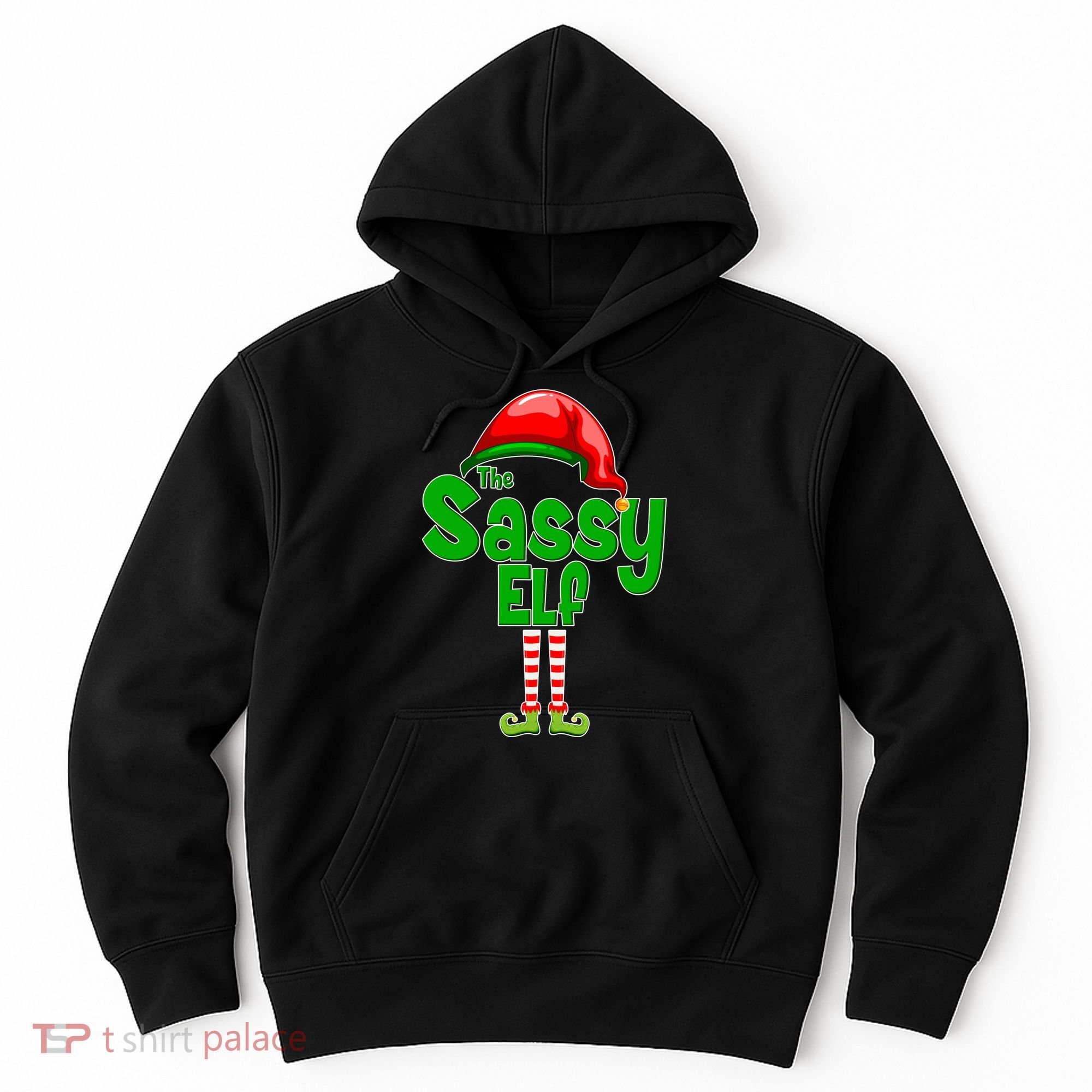 The Sassy Elf Christmas Hoodie
