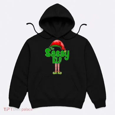 The Sassy Elf Christmas Hoodie