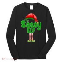 The Sassy Elf Christmas Long Sleeve Shirt thumb 0